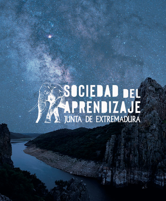 Extremadura, buenas noches y la Sociedad del Aprendizaje de Extremadura, 2 proyectos unidos